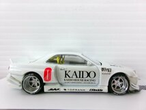 TSMモデル ミニGT 1/64 KAIDO HOUSE ニッサン スカイライン R34 GT-R KAIDO WORKS V2 (4246-15)_画像4
