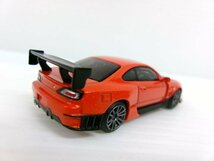 TSMモデル ミニGT 1/64 ニッサン シルビア S15 D-MAX メタリックオレンジ 右ハンドル (4246-26)_画像3