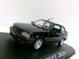 ノレブ 1/43 プジョー 308 GTI ブラック (2255-131)