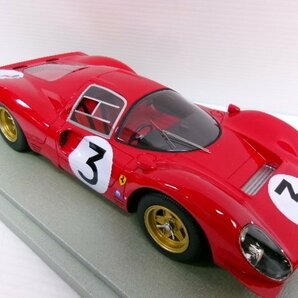 テクノモデル 1/18 フェラーリ 330 P4 #3 モンツァ 1967 SEFAC WINNER C.Amon/L.Bandini 100個限定品 (1331-366)の画像5