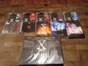 X JAPAN DVD set