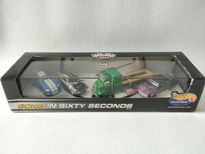 ホットウィール1/64　Hot Wheels GONE IN SIXTY SECONDS 60セカンズ　ニコラスケイジ