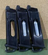 格安!! 99円スタート!! BATON BG-17 スペアマガジン 3本 BG17 CO2GBB Co2 Magazine 予備マガジン GLOCK グロック ガスガン_画像4