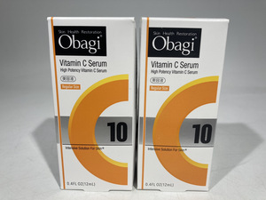 ♪【新品】★1円スタート★Obagi(オバジ) オバジ C10セラム(レギュラーサイズ) 12ml×２【送料無料】2024H1YO6-MIX3K-96-50