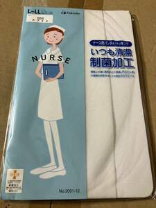 fukusuke ナース用パンティストッキング L-LL ホワイト 制菌加工 nurse 看護婦 パンスト タイツ フクスケ 福助 panty stocking 白 white