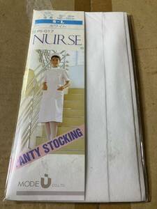 mode u nurse ホワイト 看護婦 ナース パンスト タイツ パンティストッキング 白 white panty stocking ナイロン100% 病院 学生 コス 衣装