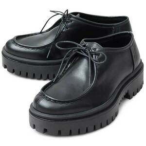 ☆ BLACK ☆ S(25-25.5cm) ☆ glabella PLATFORM TYROLEAN SHOES glabella グラベラ ローファー チロリアン 厚底 チロリアンシューズ