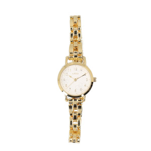 * Gold * wristwatch nickel free fi-ne wristwatch lady's metal allergy correspondence fi-ne field Work ST241p clock 