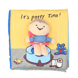 * toilet time * fabric picture book book senubook1 fabric picture book book picture book book@ cloth ..... ... cloth ... toy toy intellectual training toy cloth made 