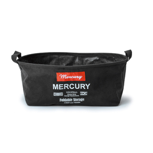 ☆ ブラック マーキュリー キャンバスバケツ 通販 収納ボックス 布 キャンバス 折りたたみ おしゃれ 雑貨 バケツ MERCURY オーバルバケツ