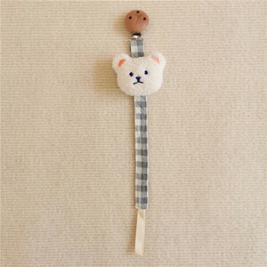 * white × blue * baby pacifier holder strap clip ysbaby5537 baby pacifier holder toy holder 