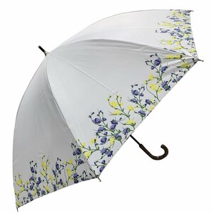 ☆ プチフルールオフホワイト ☆ 晴雨兼用 手開き式長傘 50cm 晴雨兼用 長傘 50cm 晴雨兼用傘 傘 かさ レディース 雨傘 日傘 パラソル