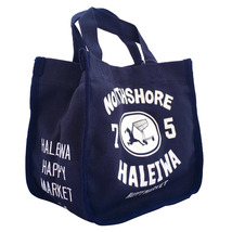 ☆ NorthShore/NAVY ☆ HALEIWA アロハプリント ミニトート ハレイワ ミニトート HALEIWA HAPPY MARKET ハレイワハッピーマーケット_画像1