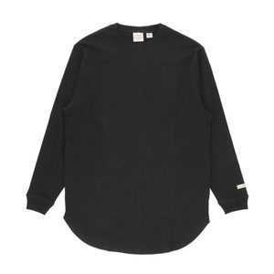 ☆ ブラック ☆ Sサイズ ロンt メンズ ブランド 通販 goodwear 長袖 tシャツ ロングスリーブ グッドウェア おしゃれ シンプル 無地 秋 冬