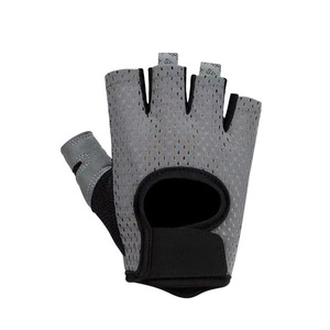 * gray * L * training glove pkq16 training glove lady's fitness glove .tore glove 