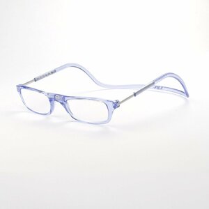 オーケー光学 クリック リーダー パステル バイオレットパステル 度数+2.00 老眼鏡 CliC Pastel