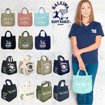 ☆ NorthShore/NAVY ☆ HALEIWA アロハプリント ミニトート ハレイワ ミニトート HALEIWA HAPPY MARKET ハレイワハッピーマーケット_画像3