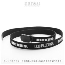 ☆ イエロー ディッキーズ Dickies ベルト 通販 ガチャベルト メンズ レディース カジュアル おしゃれ GIベルト 布ベルト ロングサイズ_画像5