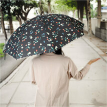 ☆ ポルクCH ☆ ワールドパーティー W.P.C 長傘 58cm ジャンプ傘 おしゃれ ジャンプ式 雨傘 傘 長雨傘 58cm 大きめ 晴雨兼用 紫外線対策_画像5