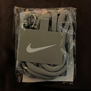 NIKE ナイキ オリジナル スマホストラップ ノベルティ 非売品 グレー