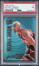 1996 ULTRA FULL COURT TRAP #1 MICHAEL JORDAN PSA7 マイケルジョーダン_画像2