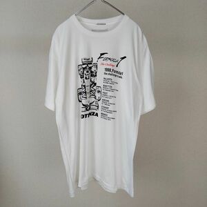 90s ナード系　古着　ブリヂストン　F1 tシャツ 車tシャツ グラフィック　 半袖 Tシャツ ビンテージ