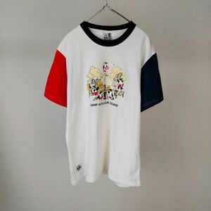 チャムス　CHUMS アウトドア　ロゴ　tシャツ グラフィックt 古着　 Tシャツ　