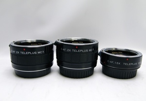 [ジャンク品] Kenko C-AF TELEPLUS MC7 EF キャノン用 2x 1.4x テレコン ケンコーカメラ