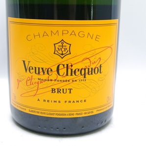 ヴーヴ クリコ イエローラベル 750ml 12% シャンパン Veuve Clicquot ブリュットの画像2