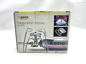 未使用品！ 日本製！ SOTO ソト ST-310 CB缶 シングルバーナー レギュレーター ストーブ カセット ガス ソロ デュオ キャンプ