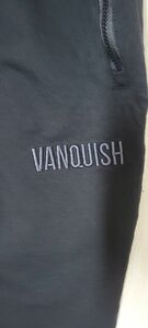 VANQUISH FITNESS　テーパードパンツ　トレーニングパンツ　Sサイズ　ブラック