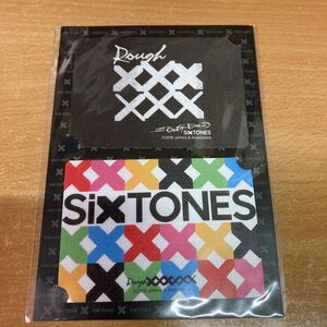 【未開封】 SixTONES ツアーステッカー Rough”xxxxxx” 2019年 グッズ ジェシー 京本大我 松村北斗 森本慎太郎 高地優吾 田中樹