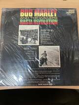BOB MARLEY＆THE WAILERS 【RASTA REVOLUTION】 レコード　レゲエ_画像2