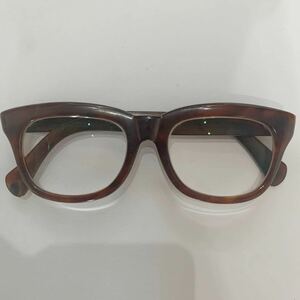  -ply thickness feeling have book@ tortoise shell glasses tortoise shell glasses dark brown weight 67g hinge glasses we Lynn ton Vintage Vintage frame 