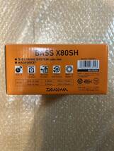 【新品未使用】ダイワ BASS X80SH DAIWA 右ハンドル ベイトリール ブラックバス ソルト 穴釣り/Apple イヤホン/USBマルチハブ/おまけ多数!!_画像6