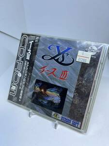 新品未開封 ビニール付き PCエンジン PCE ソフト HuCARD イースⅢ CD ROM