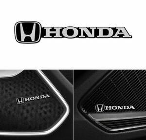 新品　送料無料　ホンダ HONDA エンブレム　ステッカー　ドアスピーカー 4枚セット