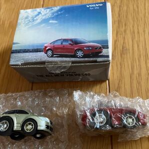 セール!VOLVO S40のチョロQ2台セット(別売、V50,XC90)