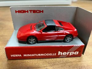 フェラーリ Ferrari 348TS Herpa 1/87 ミニカー　プラスティック製　ドイツ製