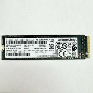 Western Digital 512GB M.2 SSD PC SN720 NVMe OPAL WD ウエスタンデジタル