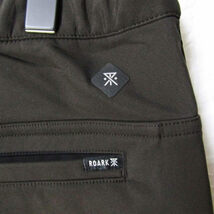 未使用 ROARK REVIVAL ロアーク リバイバル トラベルパンツ RPJ971 TRAVEL PANTS 2.0 w/Micro Fleece ブラック 黒 XL タグ付き 27105259_画像6