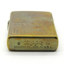 ZIPPO ジッポー スタジオジブリ 天空の城ラピュタ NZ-01 タイガーモス 2004年製 LAPUTA TIGER MOSS BRASS アニメ 28007184_画像4