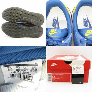 NIKE ナイキ 26.5cm INTERNATIONALIST 828041-402 インターナショナリスト ブルー 復刻 COURT BLUE 22000350の画像4