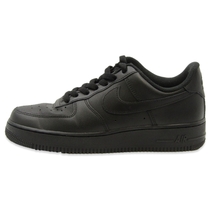 美品 NIKE ナイキ 25cm AIR FORCE 1 '07 CW2288-001 エアフォース1 ユニセックス ブラック 黒 22000379_画像1