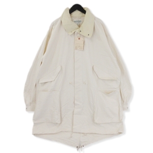 未使用 SASSAFRAS ササフラス コート Digs Crew Coat SF-221885 ディグスクルー ナチュラル XL タグ付き 20018433