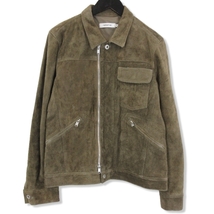 nonnative ノンネイティブ カウスエード レザージャケット NN-J3010 16AW WORKER JACKET COW SUEDE 日本製 ベージュ 1 71008938_画像1