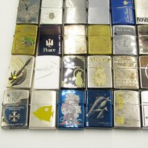 【1円～】ZIPPO ジッポー ジャンク まとめ売り 60点セット 1981-2016年製 スリム/アーマー/タバコメーカー/ルパン三世 他 50017519_画像4