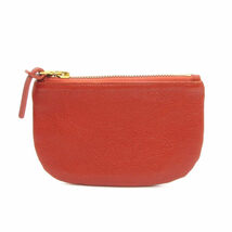 美品 visvim ビズビム レザー ポーチ マルチケース riri VEGGIE BANK POUCH 革小物 小物入れ ファスナー ブラウン 28007318_画像1