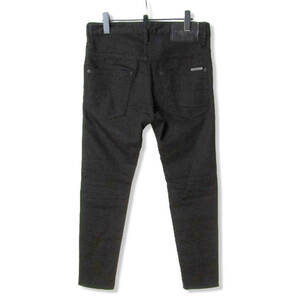 DSQUARED2 ディースクエアード デニムパンツ 18SS Skater Jean S74LB0345 S30564 ボタンフライ スケータージーンズ ブラック 44 27105481の画像2