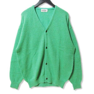 CALEE キャリー カーディガン CL-22AW046 7 Gauge mohair cardigan グリーン XL 27105491